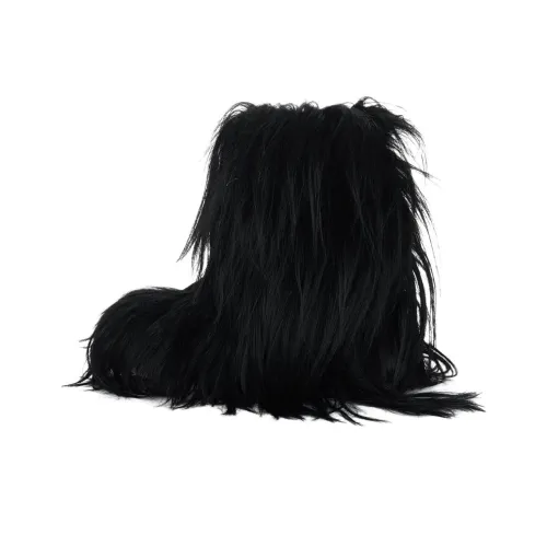 RICK OWENS совместный бренд RO LUNAR Короткий сноубутс Мужской Черный