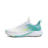 8887 Белый Зеленый Кожаный Верх