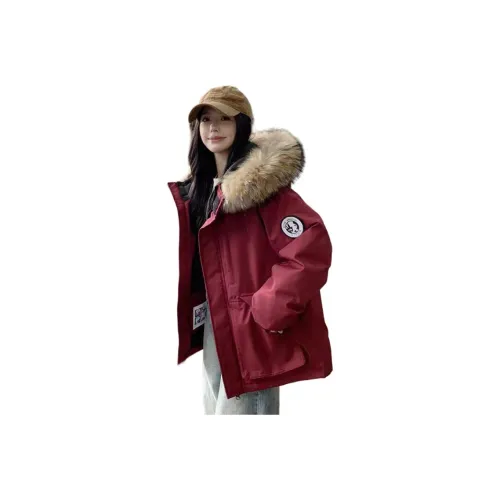 QIAOMONVHAI Хлопковый пуховик женский