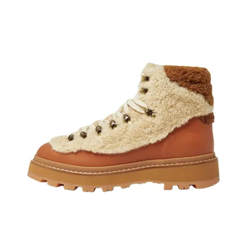 MONCLER Ankle Длина (размер в длину) Аутдор 4CM Женские Бежевый