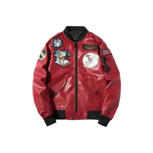 MG Мужские кожаные куртки