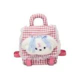 Розовый щенок