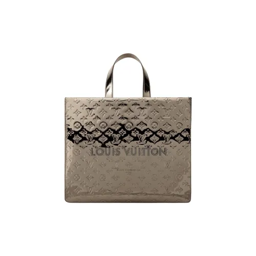 LOUIS VUITTON SHOPPERSKI Skiing Collection Сумка для покупок Сумка Средний Женская Серебряный