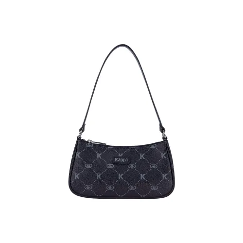 KAPPA Матовая кожа Сумка Сумка через плечо Стандартная Женская Универсальная Черная