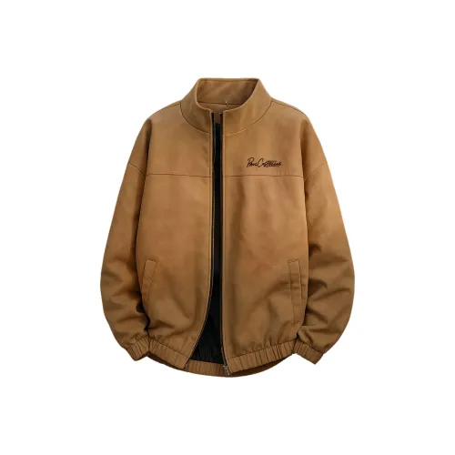 PAUL COSTELLOE Кожа Куртка Унисекс