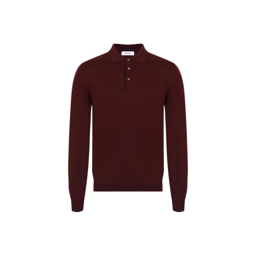 Gran Sasso Red Men's Polo Gran Sasso Красный Мужское Поло