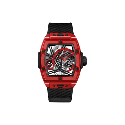 HUBLOT BIG BANG Soul Мужские часы Механизм с ручным заводом Часы 42 мм Черепный циферблат Керамические корпуса часов