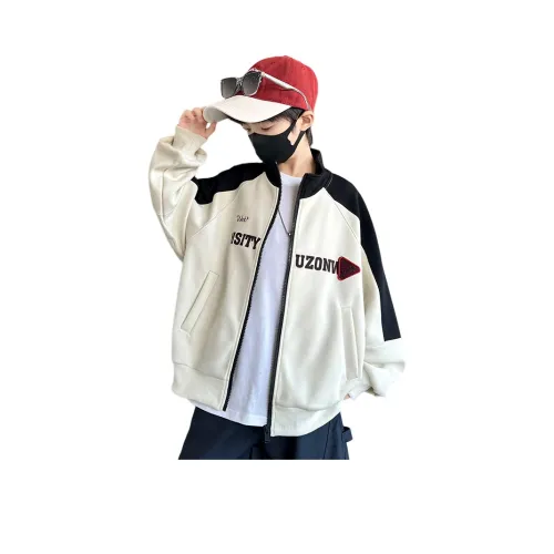 Lanza Повседневная бейсбольная куртка весна-осень бежевый для подростков