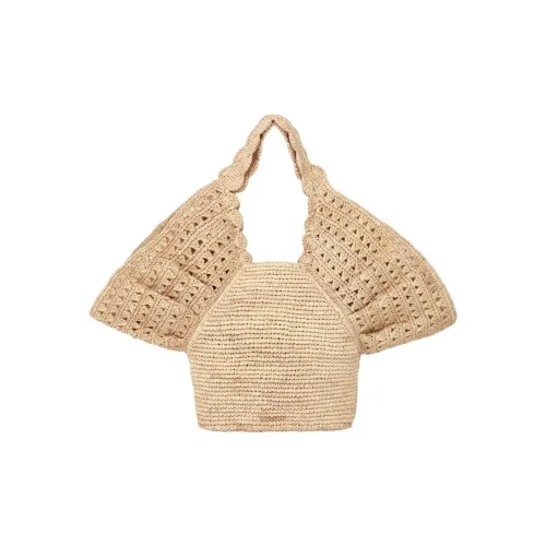 Zimmermann Рафия Ведрообразная Сумка Женская Бежевая