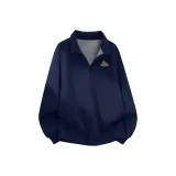 [Thickened и с флисовой подкладкой] Темно-синий (Tb Рассвет Горы Логотип на груди)