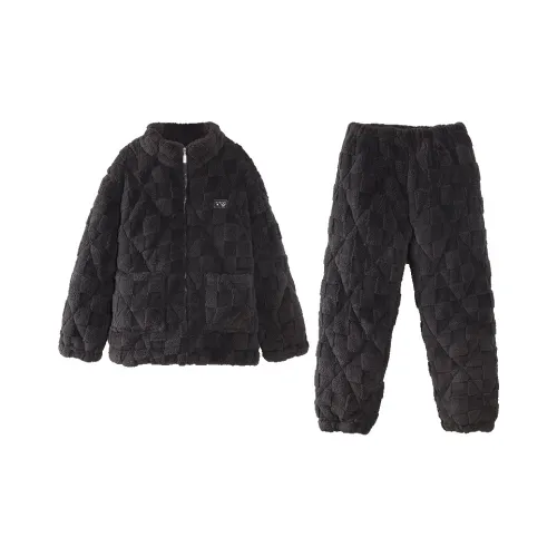 MADALLO Черный мужской комплект пижам