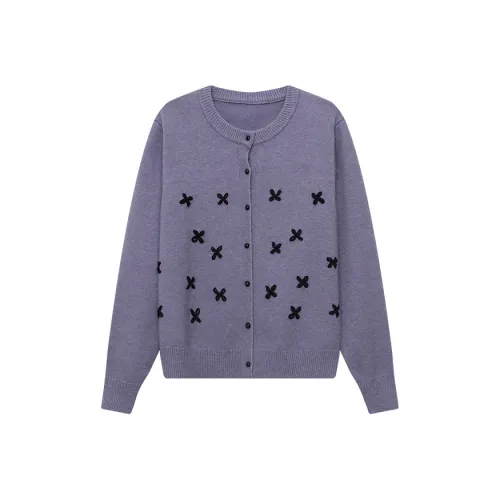 CHARM PICK Фиолетовый Женский Трикотаж