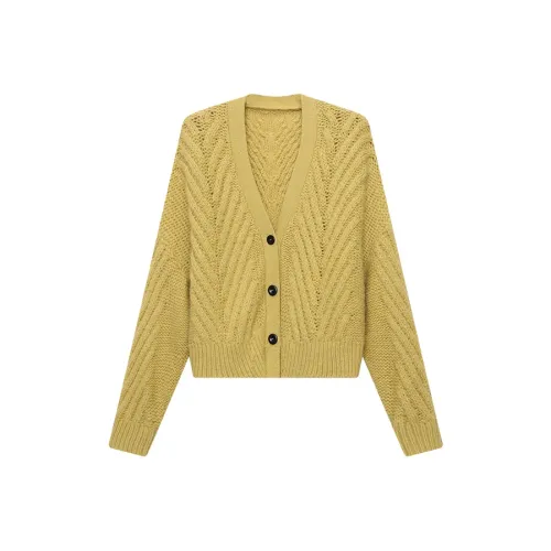 CHARM PICK Желтый Женский Трикотаж