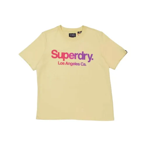 SUPERDRY Жёлтые Женские Футболки