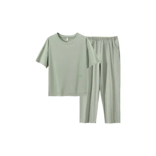 Floating Light Islands Пижама Набор Женский Gift Box Set Ванильный Зеленый