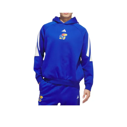 Adidas Kansas Jayhawks Chapter Баскетбольный худи Свитшот Унисекс
