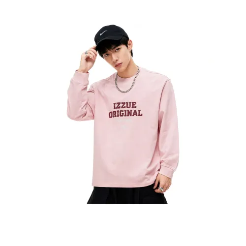 Izzue I.t 2025 Fall Winter Круглый вырез Длинный рукав Т-рубашка Унисекс