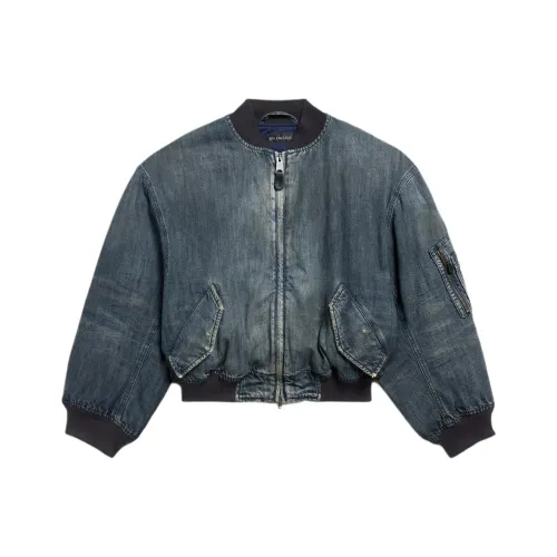 Balenciaga Хлопковый пуховик свободного кроя женский