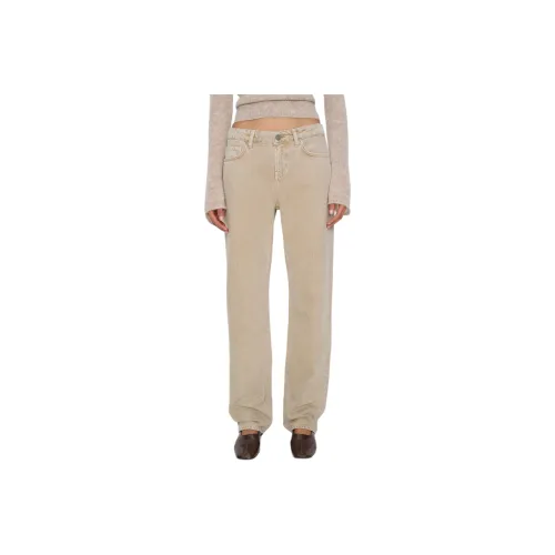 Reformation Charlee Low Длина шагового шва (передняя задняя посадка) Straight Нога Джинсы Женские