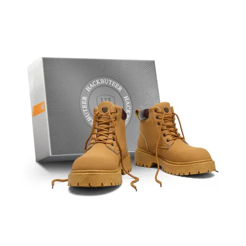 HACKBUTEER Ankle Длина (размер в длину) Мартин Boot Men's Box Включено