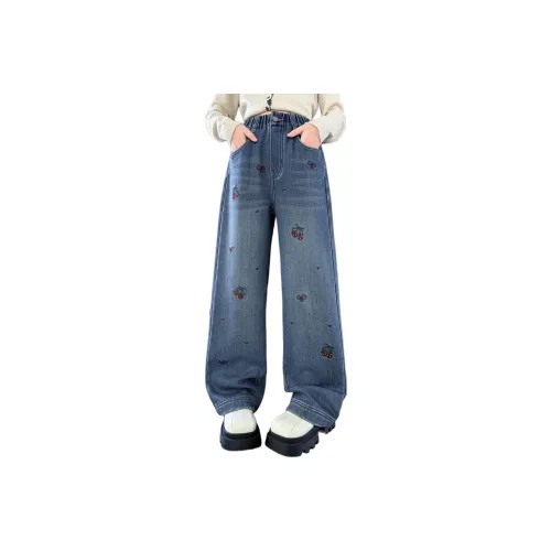 ЮЙЧЖАОЛИНЬ Синий 6323 Школьный возраст Джинсы