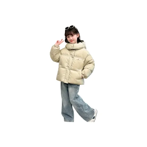 T.MOO Травяной зеленый Школьный возраст Утеплённые куртки