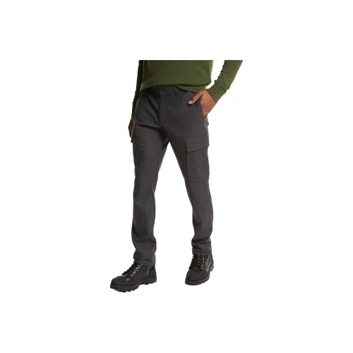 MICHAEL KORS Эластичная шерсть Фланель Карго Брюки Карго Мужской Угольный