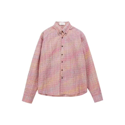 DEAR BETSY Розовый Унисекс Рубашки