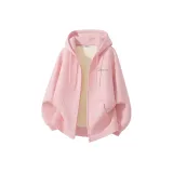 [Шерпа Термический] Розовый (Логотип на груди Connected)