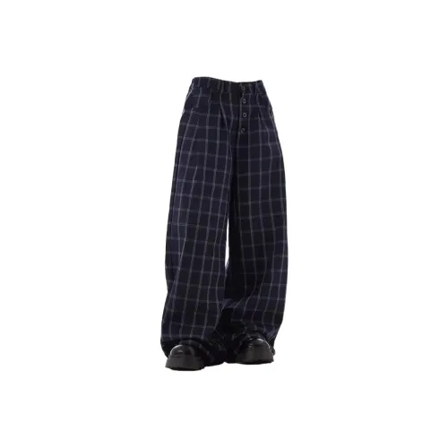 THINGYLAB Blue Men's Casual Pants THINGYLAB Синий Мужские Повседневные Брюки
