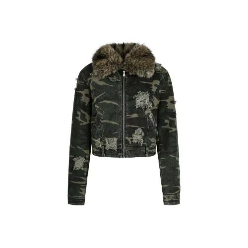 DOH STORE Зеленый Унисекс Пуховики