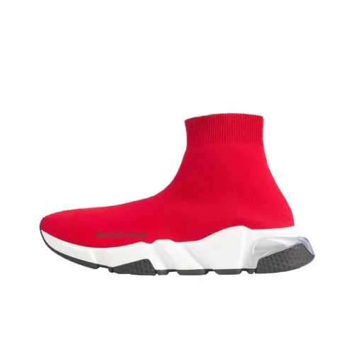 Balenciaga Bulldozer Высокие Топы Повседневная Обувь Женская Красная