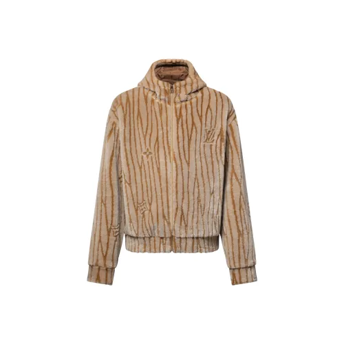 LOUIS VUITTON SS26 Velvet Feel Пальто Мужское