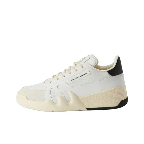 Giuseppe Zanotti GZ Low Топ Скейтборд Кроссовки Мужские Белый Черный
