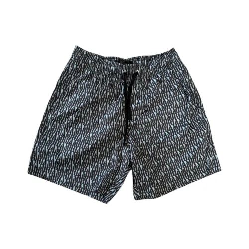 AMIRI Серый Синий Мужские Плавательные Шорты