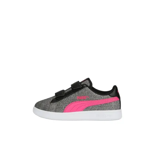 PUMA Smash v2 Low Топ Скейтборд Кроссовки Серый Детский