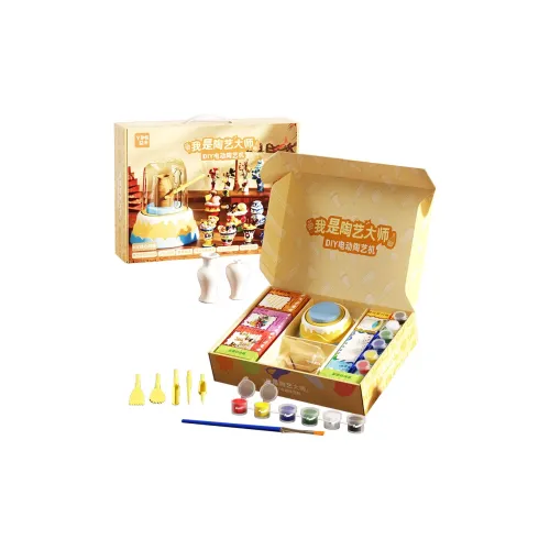 YIMI Электрический Керамический Машина Полный Комплект Коробка Мягкая Глина Без Беспорядка Ваза Разрисованная DIY Игрушки