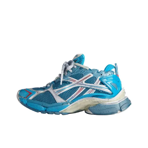 Balenciaga Runner Marathon Низкий Топ Повседневная Обувь Мужская Синяя