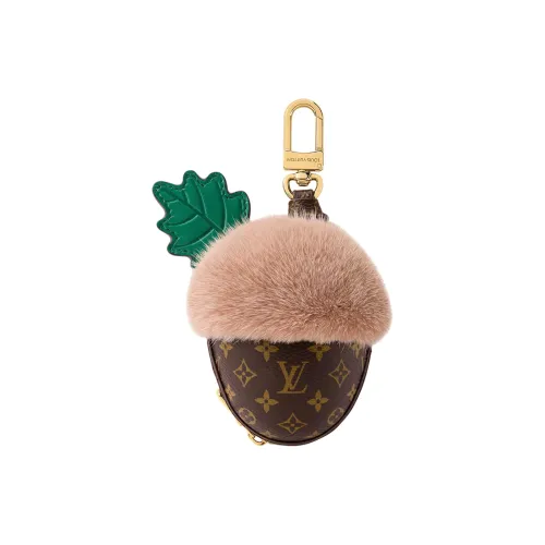 LOUIS VUITTON Кошелек из кожи унисекс коричневый