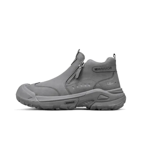 Warrior Martin Boots Gray Men's