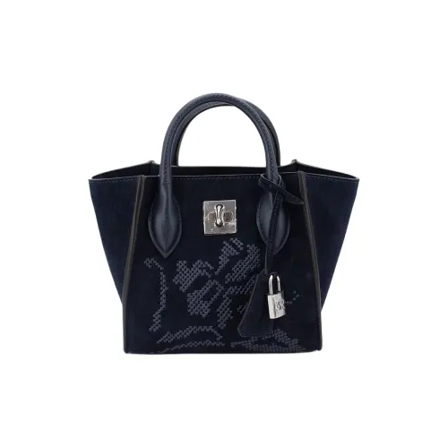 ERMANNO SCERVINO Кожа Сумка Женская Темно-синий