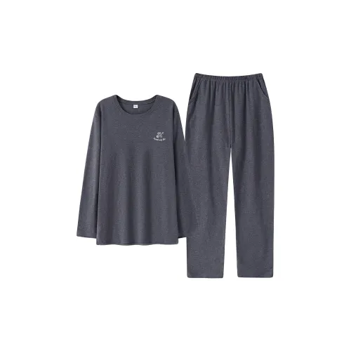 FENTENGCARE Серый Мужской Пижамный Комплект