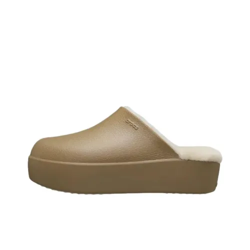 Crocs Каштановый Облако Сабо Женские Коричневый