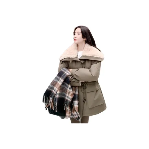 SIXUSICHOU Хлопковый пуховик женский