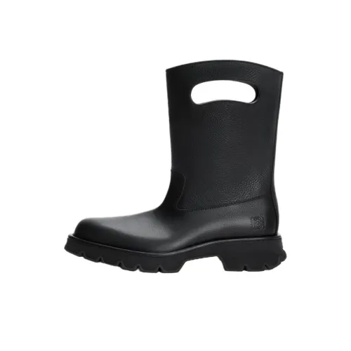 LOEWE Совместное издание Bobby Ботильоны 4,5 см Мужской Черный