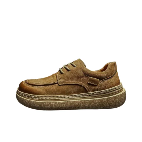 ZUOSAISI Лоферы Earth Желтый Мужской