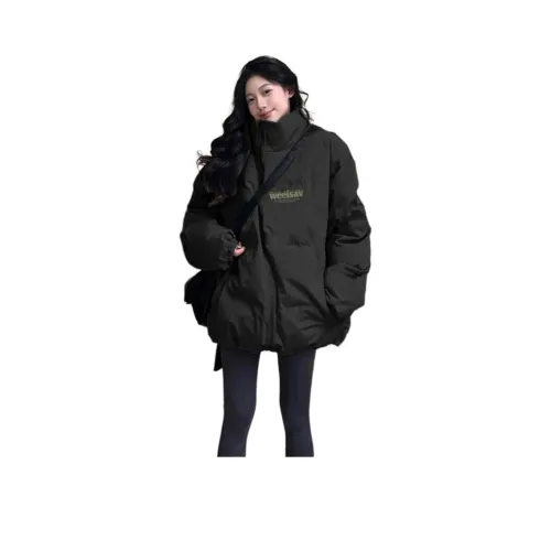 PZHK Черный Неуплотненный Женский Пуховик