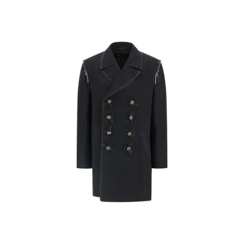 Maison Margiela Мужское черное пальто