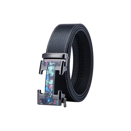 FALAMAONE Ремни из натуральной коровьей кожи мужской ширина 3,5 см