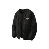 [Fluffy Thermal] Черный (Синий Серый Этикетка Логотип на груди)